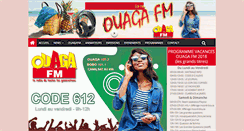 Desktop Screenshot of ouagafm.bf